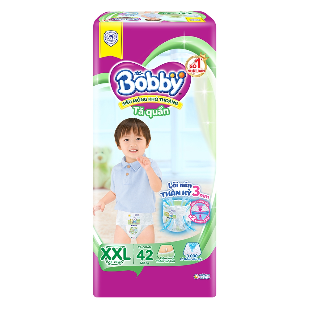 Tã quần Bobby XXL 42