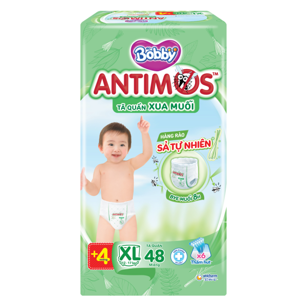 Tã Quần Antimos Bobby XL 48