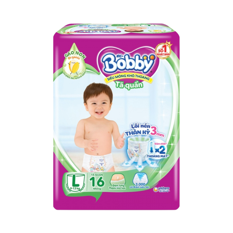 Tã quần Bobby L 16