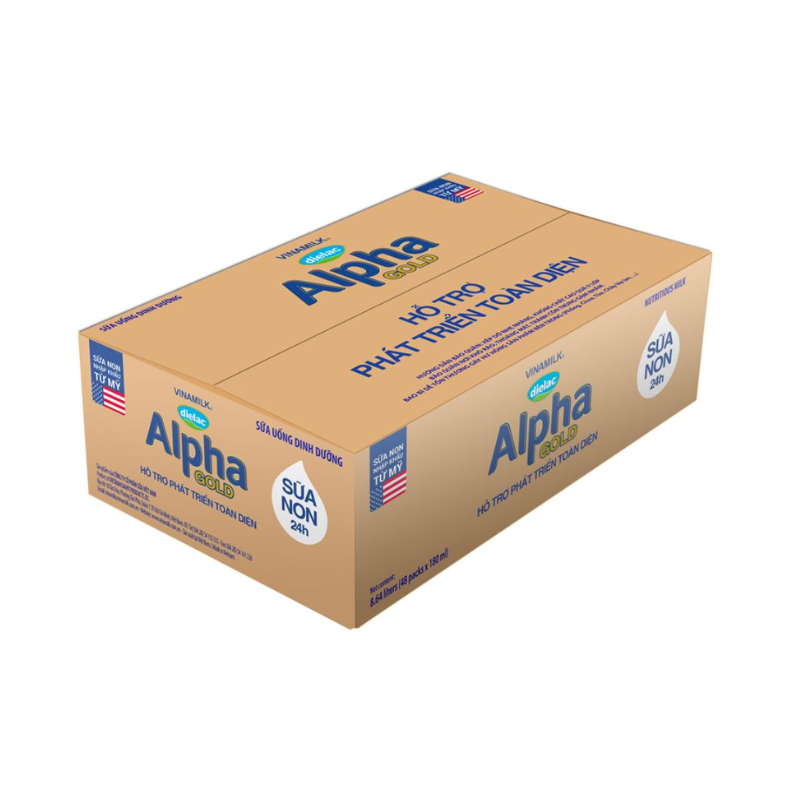 Dielac Alpha Gold 180ml (Thùng)