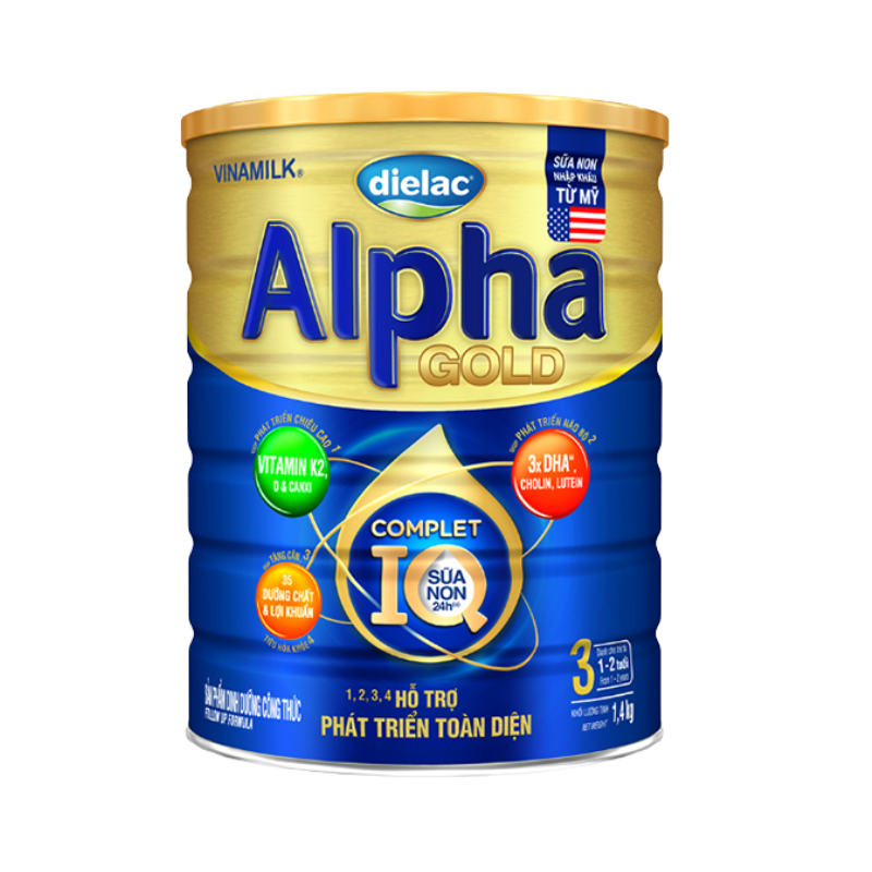 Dielac Alpha Gold Số 3 1.4Kg