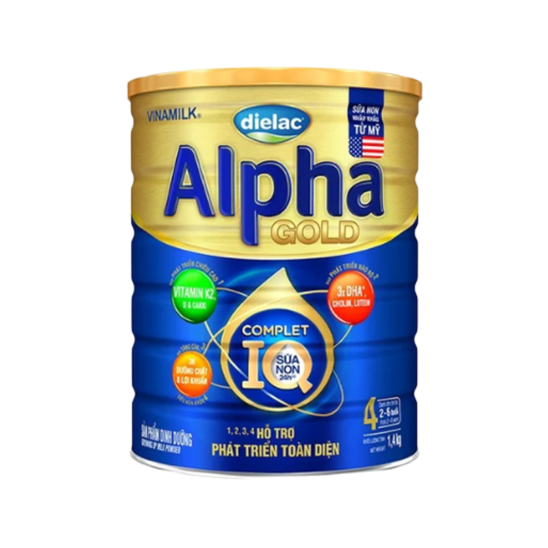 Dielac Alpha IQ Gold Số 4 1.4Kg