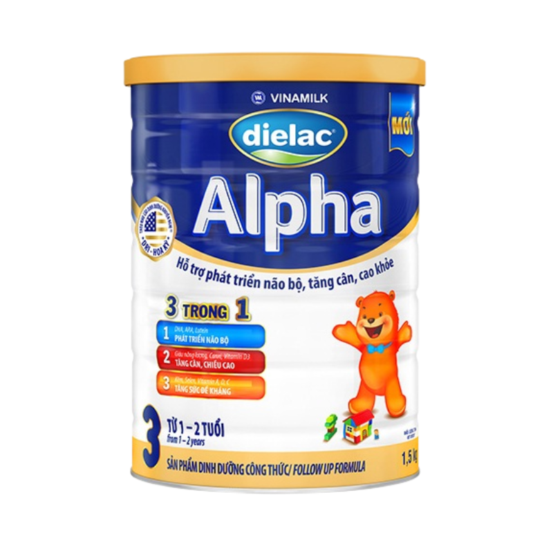 Dielac Alpha Số 3 1.5kg