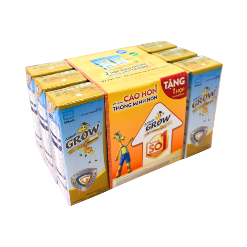 Grow Abbott 180ml 11+1 (3 Lốc 12 Hộp)