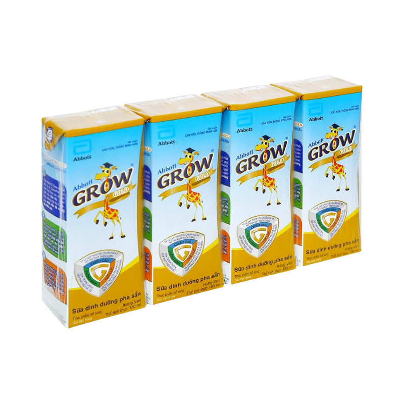 Grow Abbott 180ml 11+1 (Lốc 4 Hộp)