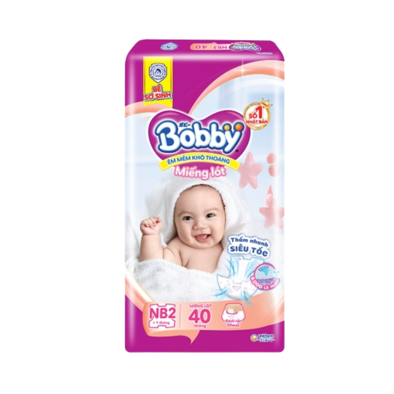 Miếng lót Bobby NB2 40