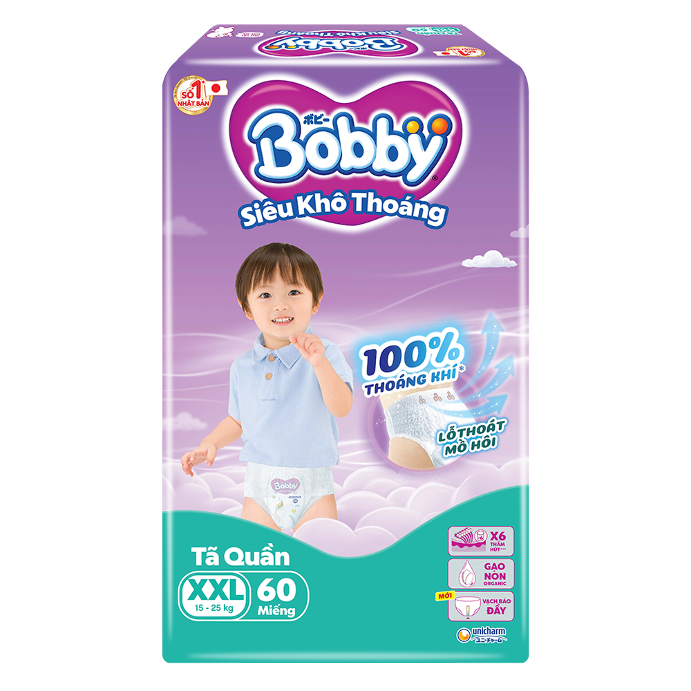 Tã quần Bobby XXL 60