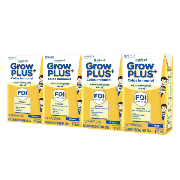 Sữa Grow Plus+ Colos Vàng Immunel 110ml
